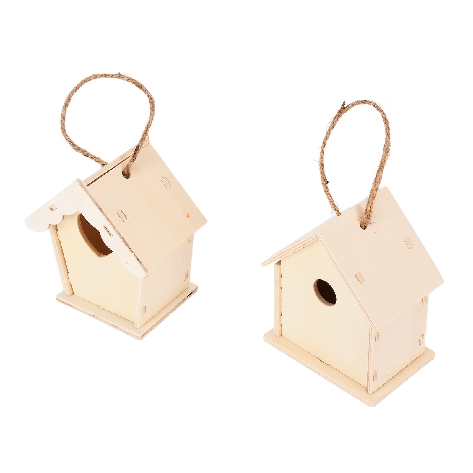 DIY Bird House Kit - Funny & Creative Wooden Birdhouse for Garden, Yard, and Outdoor Decor - Perfect for Attracting Birds and Enhancing Your Backyard Aesthetic