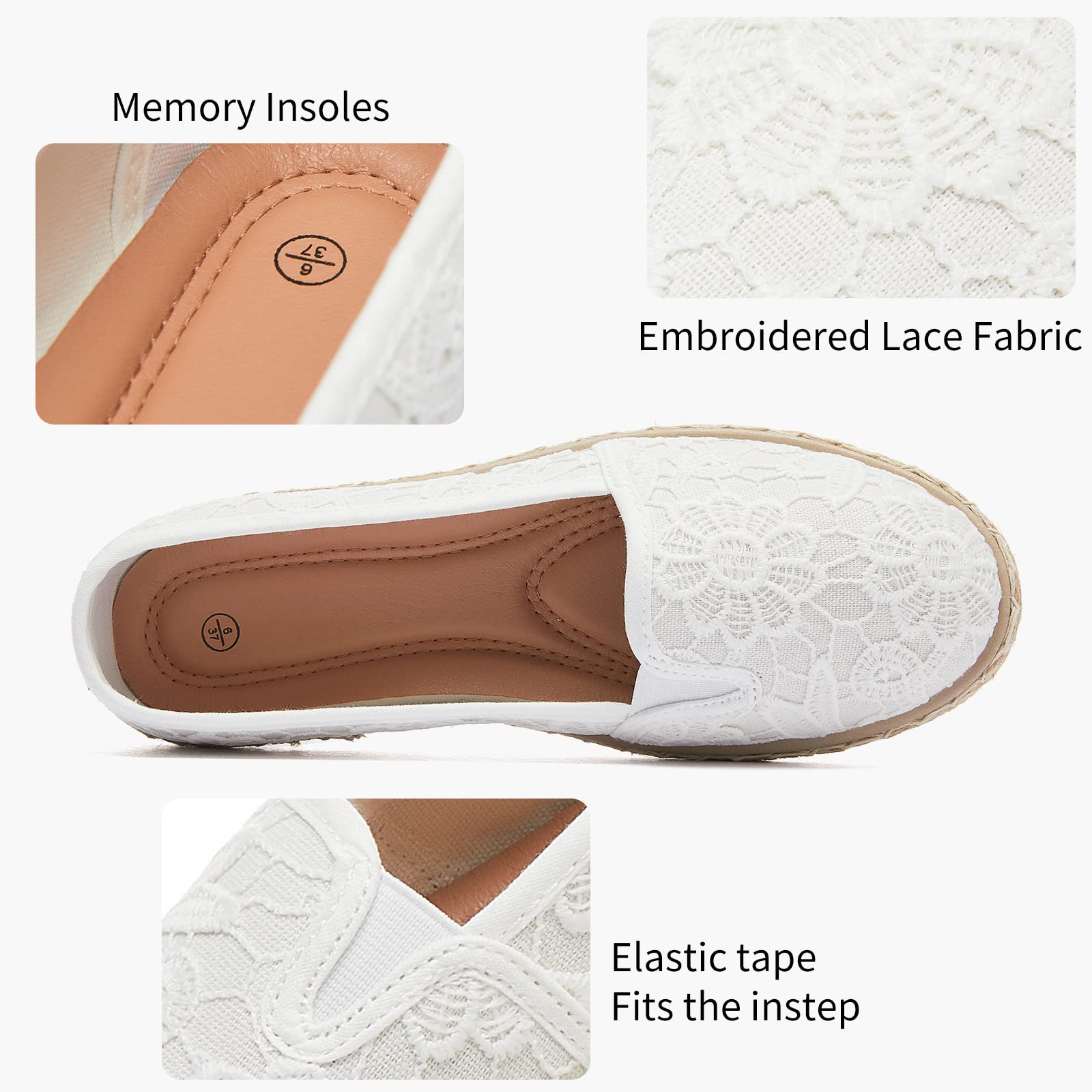 POVOGER Women's Slip-On Loafers - Comfortable Flats for Work, Casual & Dress Shoes | Perfect for Office, Walking & Everyday Wear