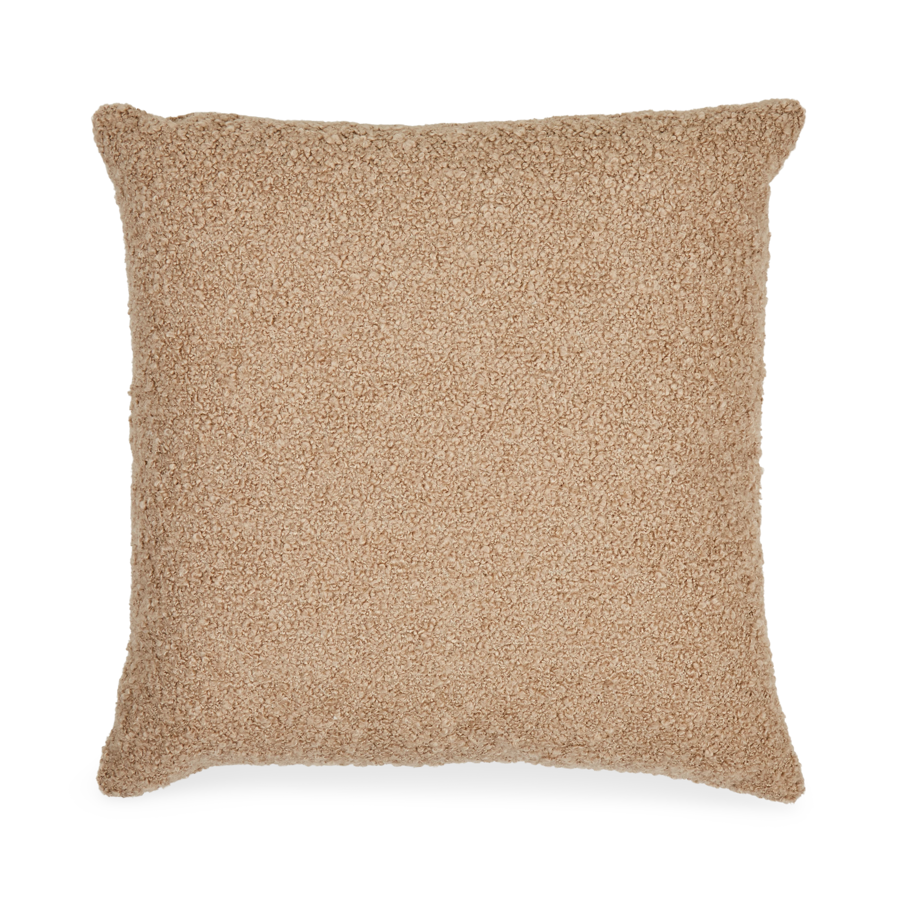 Luxury Nubby Boucle Throw Pillow Cover - Soft Textured Decorative Cushion for Sofa, Bed, Living Room & Home Decor
