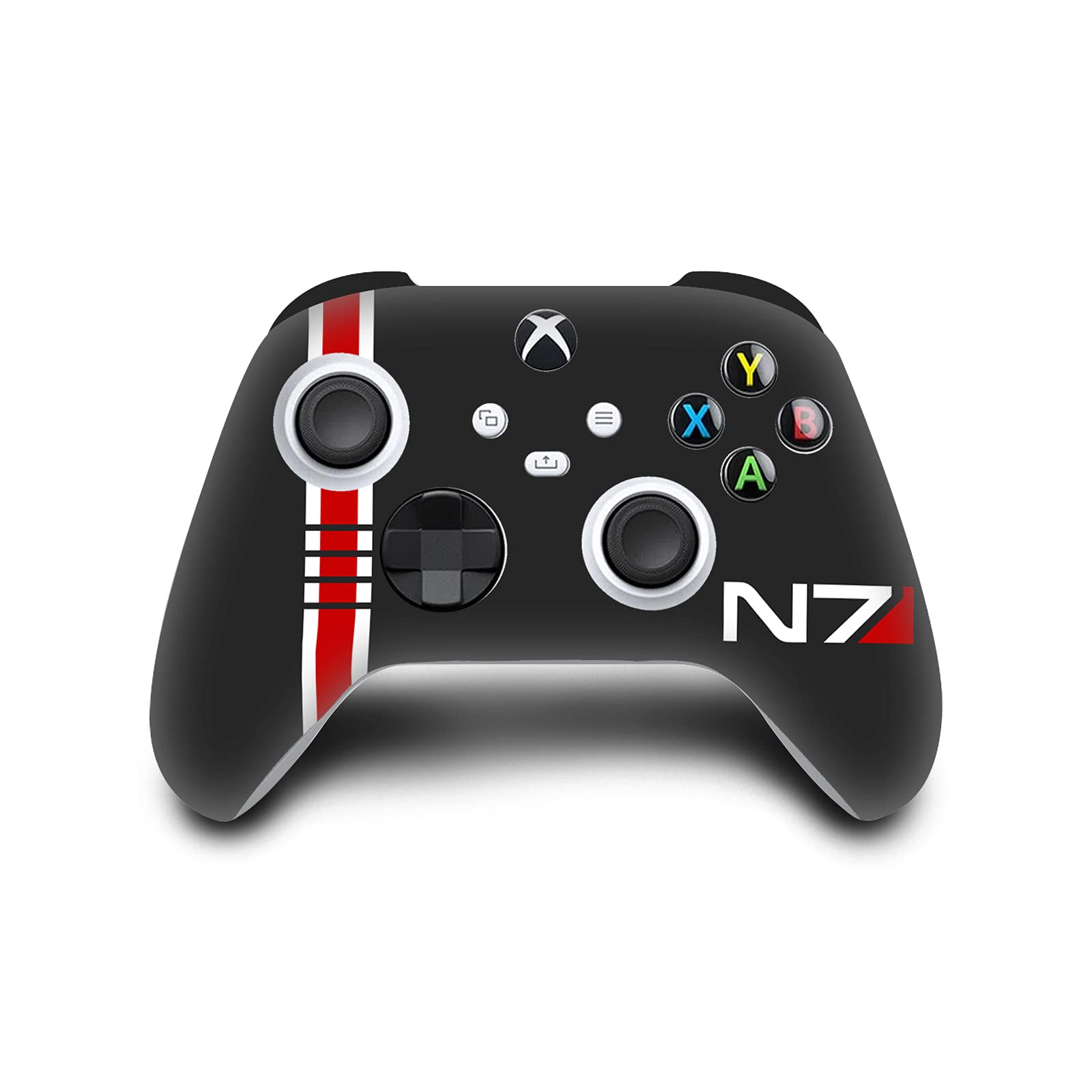 Official EA Bioware Mass Effect N7 Logo Legendary Vinyl Sticker for Xbox Series X Console & Controller - Gaming Skin Decal | Perfect for Gaming Setups & Collector Displays