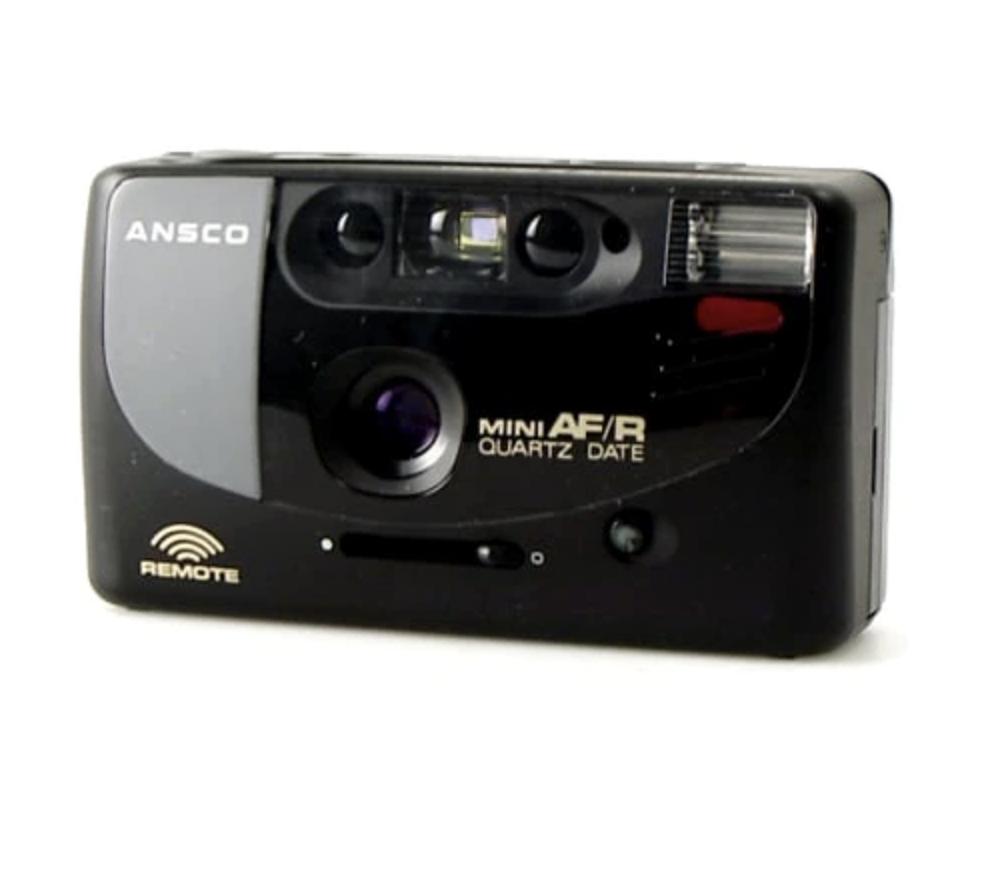 Ansco Mini AF 35mm Film Camera - Vintage Style Compact Point & Shoot for Travel, Street Photography & Everyday Use