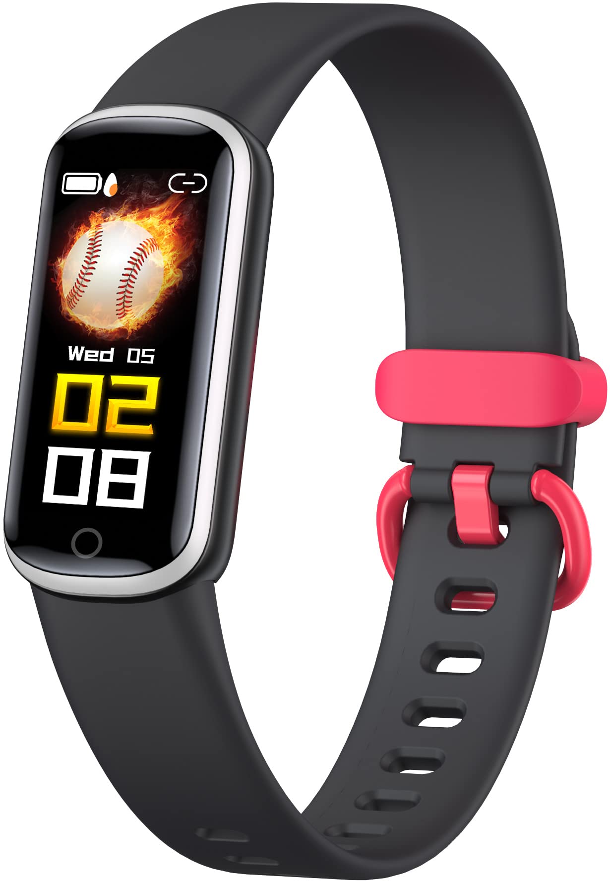 Kids Fitness Tracker - Heart Rate & Sleep Monitor for Ages 5-16 | Sports & School Use