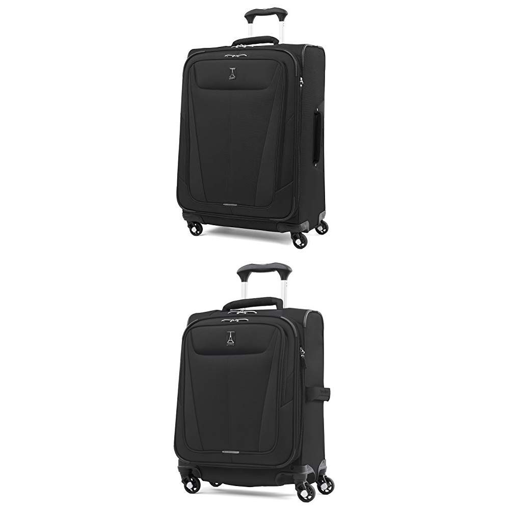 Travelpro Maxlite 5 Lightweight Expandable Suitcase & Carry-On Luggage - Black | Perfect for Air Travel, Business Trips & Vacation Packing