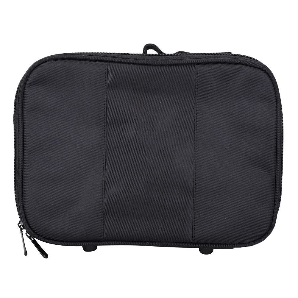 Professional Portable Hairdressing Bag for Stylists - Black Storage Organizer for Scissors, Combs & Hair Clips | Perfect for Salon, Travel & Home Use