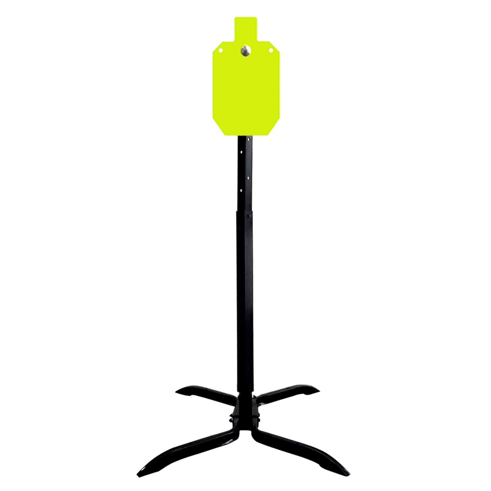 Highwild Adjustable AR500 Steel Target Stand System - Heavy Duty Shooting Target Mount for Outdoor Range Practice & Training