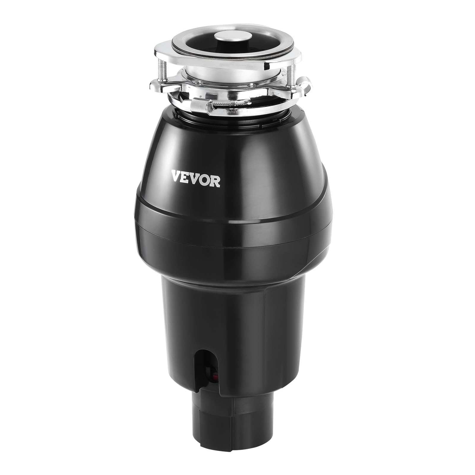VEVOR 3/4 HP Continuous Feed Garbage Disposal - 3260 RPM Food Waste Disposer with Sound Reduction, 3-Bolt Mount & Splash Guard - Powerful Kitchen Sink Grinder for Everyday Food Scraps & Leftovers (Ideal for Homes, Restaurants & RVs)