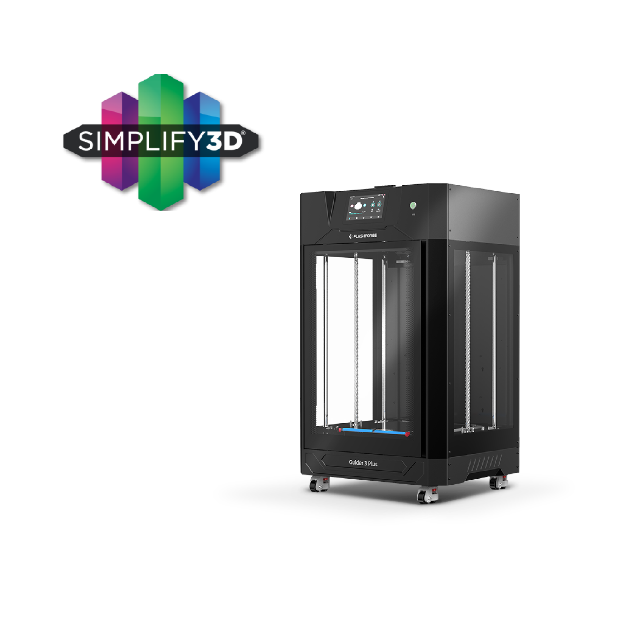 Flashforge Guider 3 Plus Professional 3D Printer | High Precision Printing | ETL Certified | Perfect for Home, Office & Educational Use