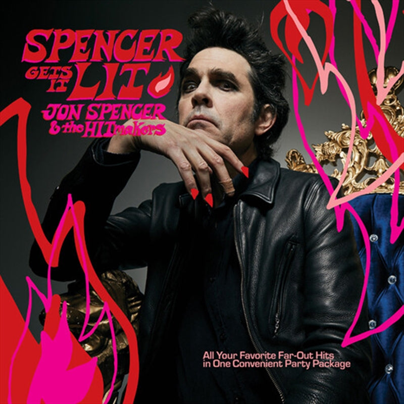 Jon Spencer & the Hitmakers - Spencer Gets Lit Vinyl LP Record | Limited Edition Rock Music for Collectors & Vinyl Enthusiasts | Perfect for Home Listening & Gifts