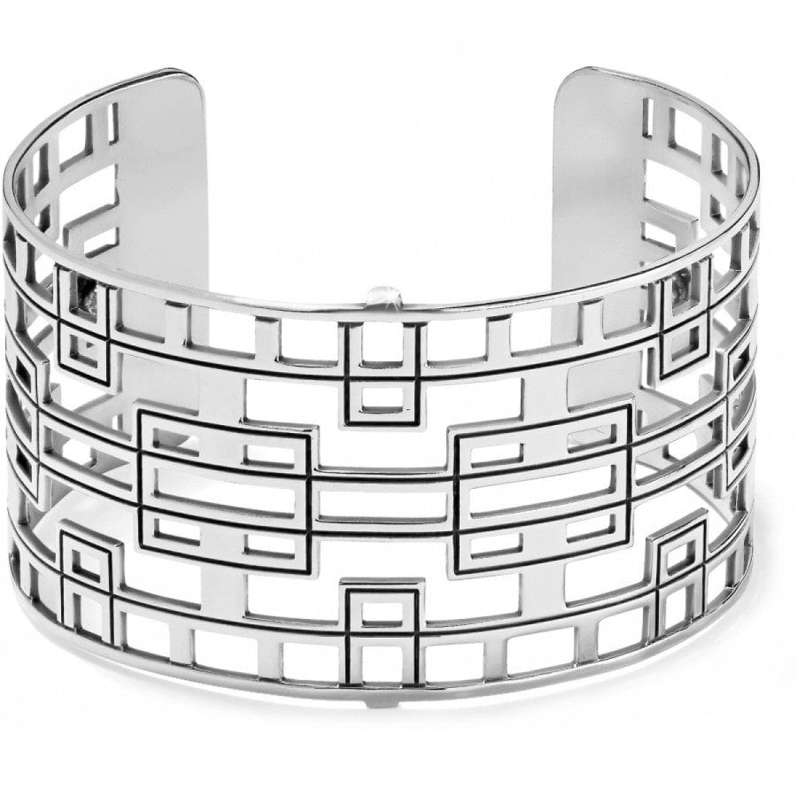 Christo Lyon Wide Cuff Bracelet for Women - Elegant Gold & Silver Fashion Bracelet - Perfect for Parties, Weddings & Everyday Wear