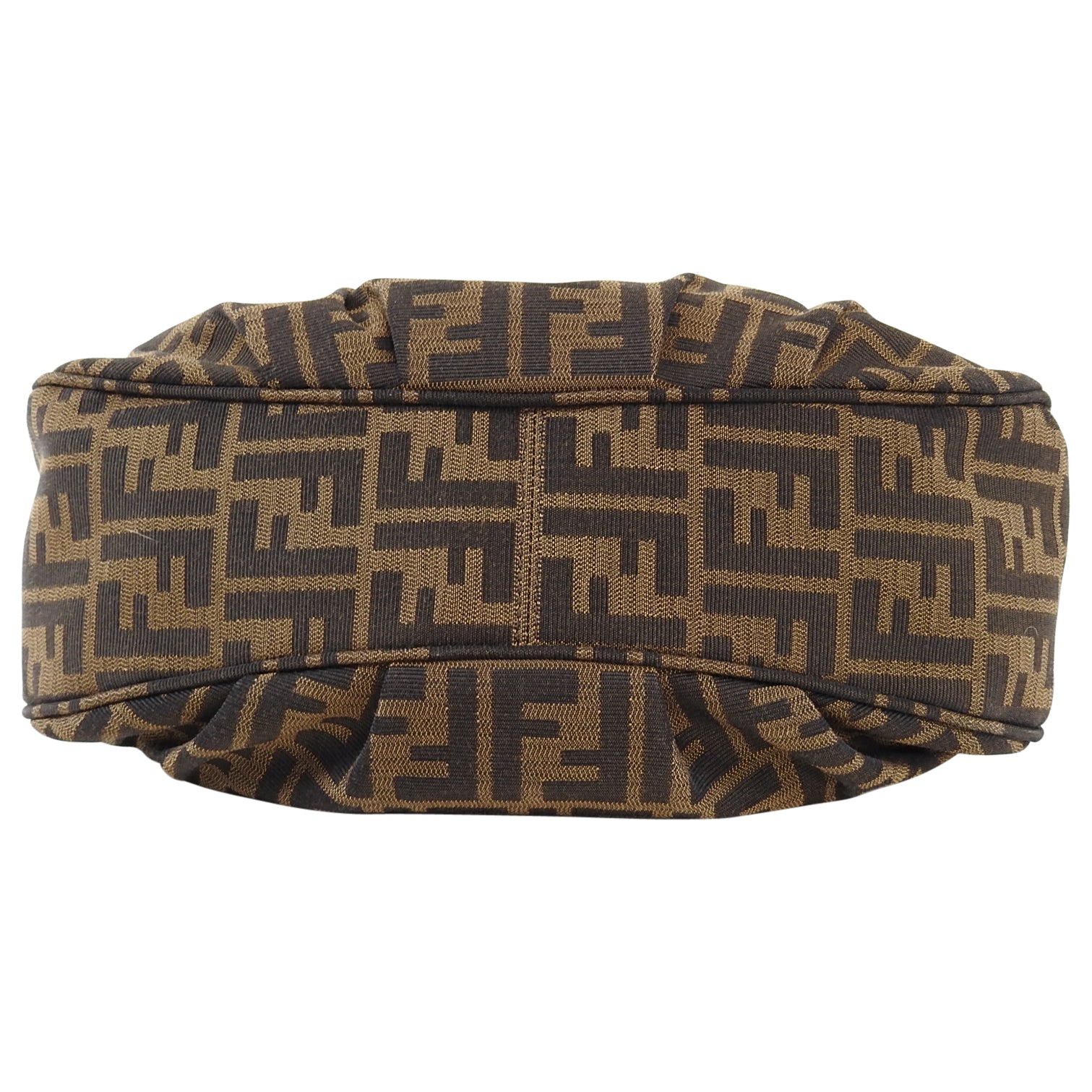 Fendi Zucca Monogram Logo Shoulder Bag with Braided Strap - Luxury Designer Crossbody Purse for Women | Perfect for Work, Travel & Everyday Use