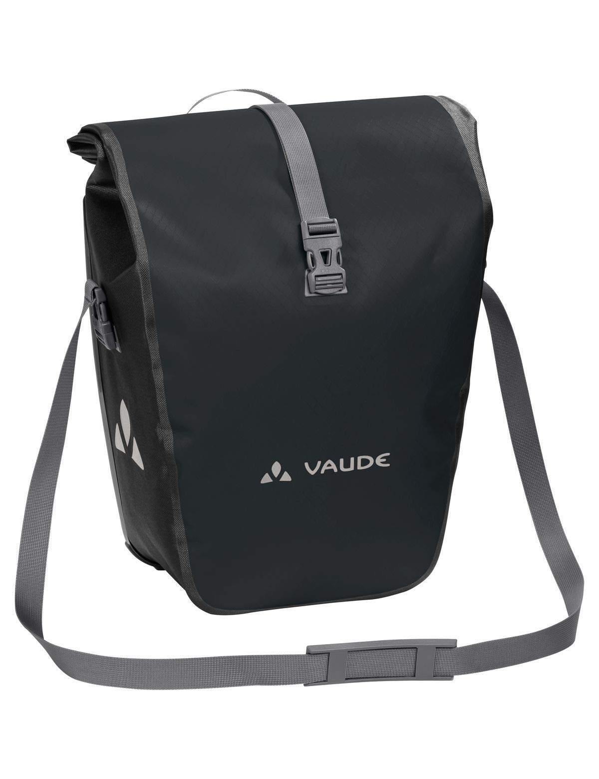VAUDE Aqua Back Single Backpack - Lightweight Waterproof Hiking Daypack for Men & Women, Black - Perfect for Outdoor Adventures, Travel, and Daily Commute