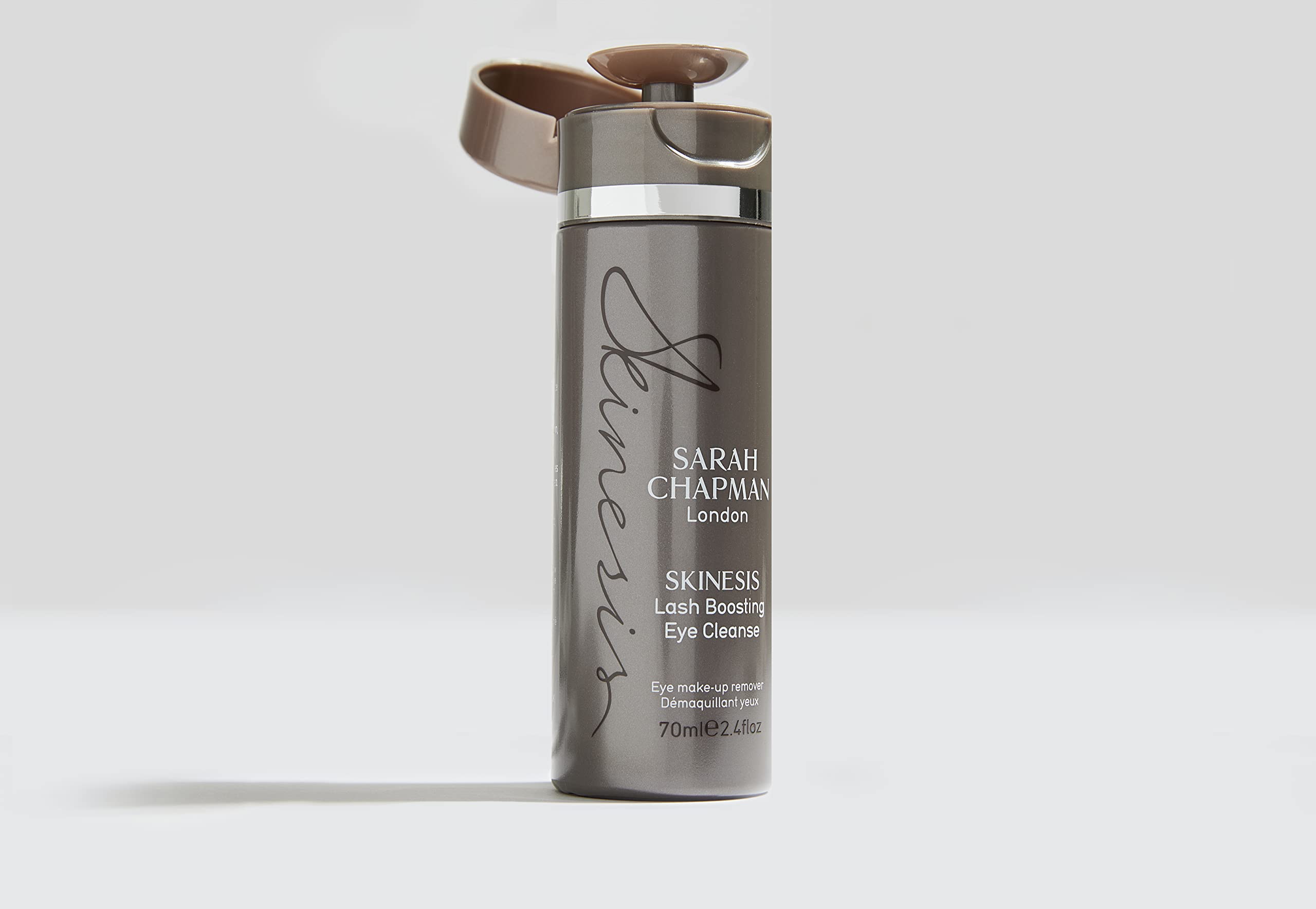 Sarah Chapman Skinesis Lash Boosting Eye Cleanse - Triple Action Eye Makeup Remover for Sensitive Eyes (70ml) | Gentle Eyelash Care & Makeup Removal for Daily Use & Travel
