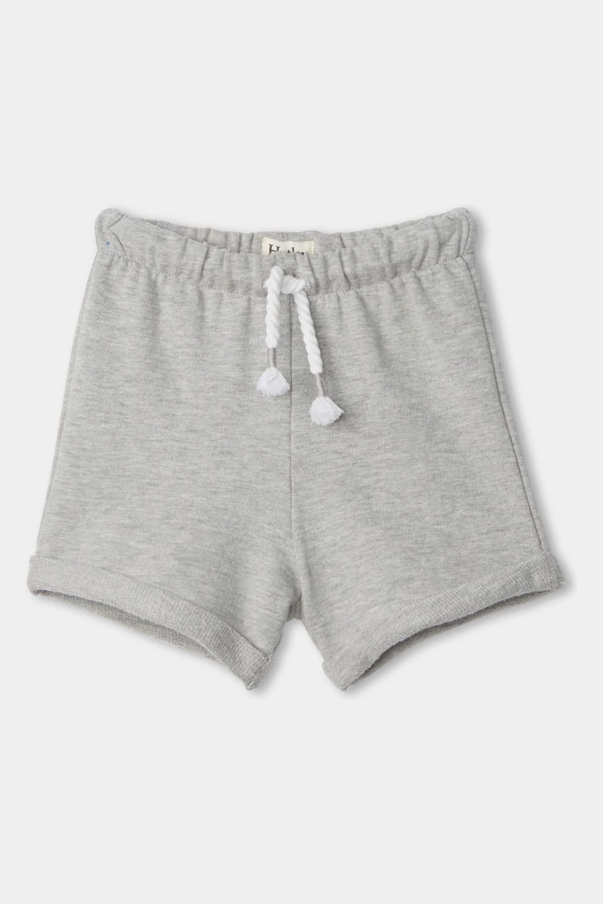 Baby Shorts for Boys & Girls | Hatley Grey French Terry Cotton Comfort | Playtime & Casual Wear