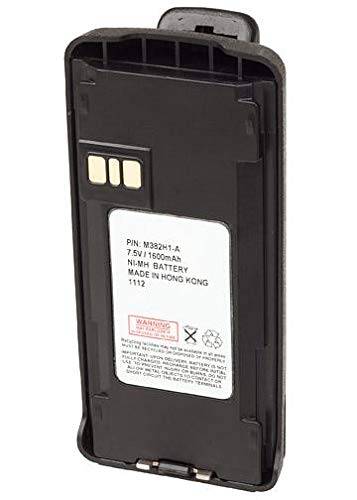Rechargeable 7.5V 1600mAh Ni-MH Battery for Motorola P140 Two-Way Radio | Replacement Power Pack for Business, Security & Outdoor Communication