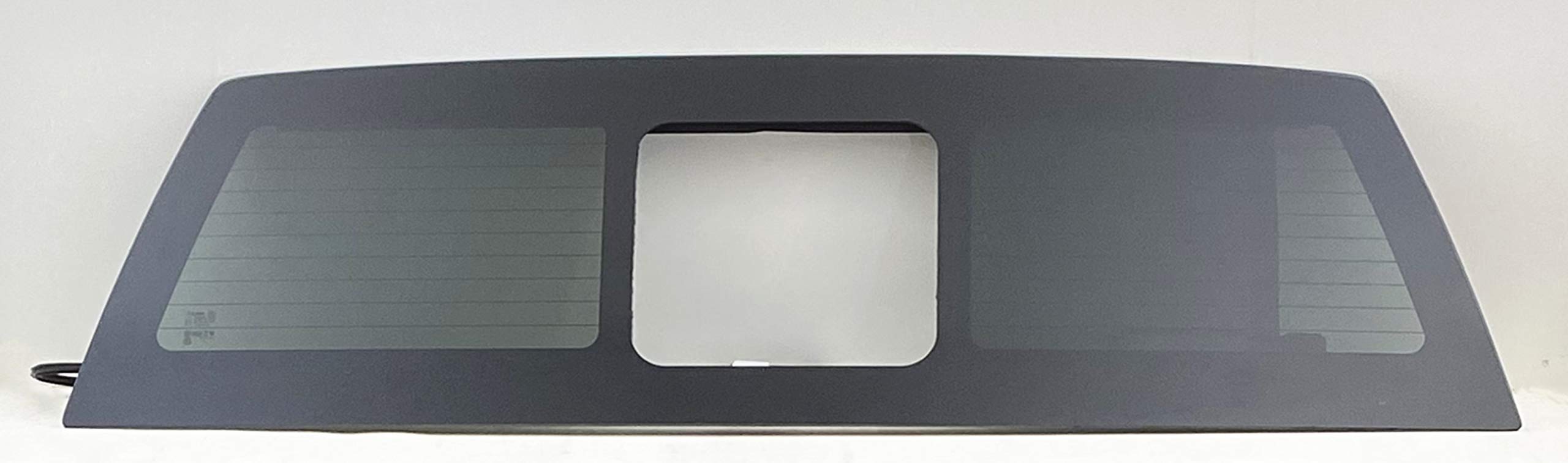 Heated Power Back Slider Window Privacy Glass Compatible with Ford F150 Pickup Truck 2015-2020 Models | Rear Window Replacement for Enhanced Comfort & Security