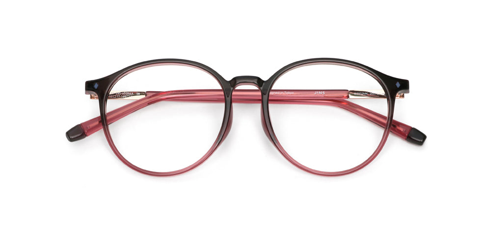 JINS x NARUTO SAKURA Model Rose Glasses - Anime Inspired Eyewear Collection for Naruto Fans | Perfect for Cosplay, Anime Conventions & Daily Fashion