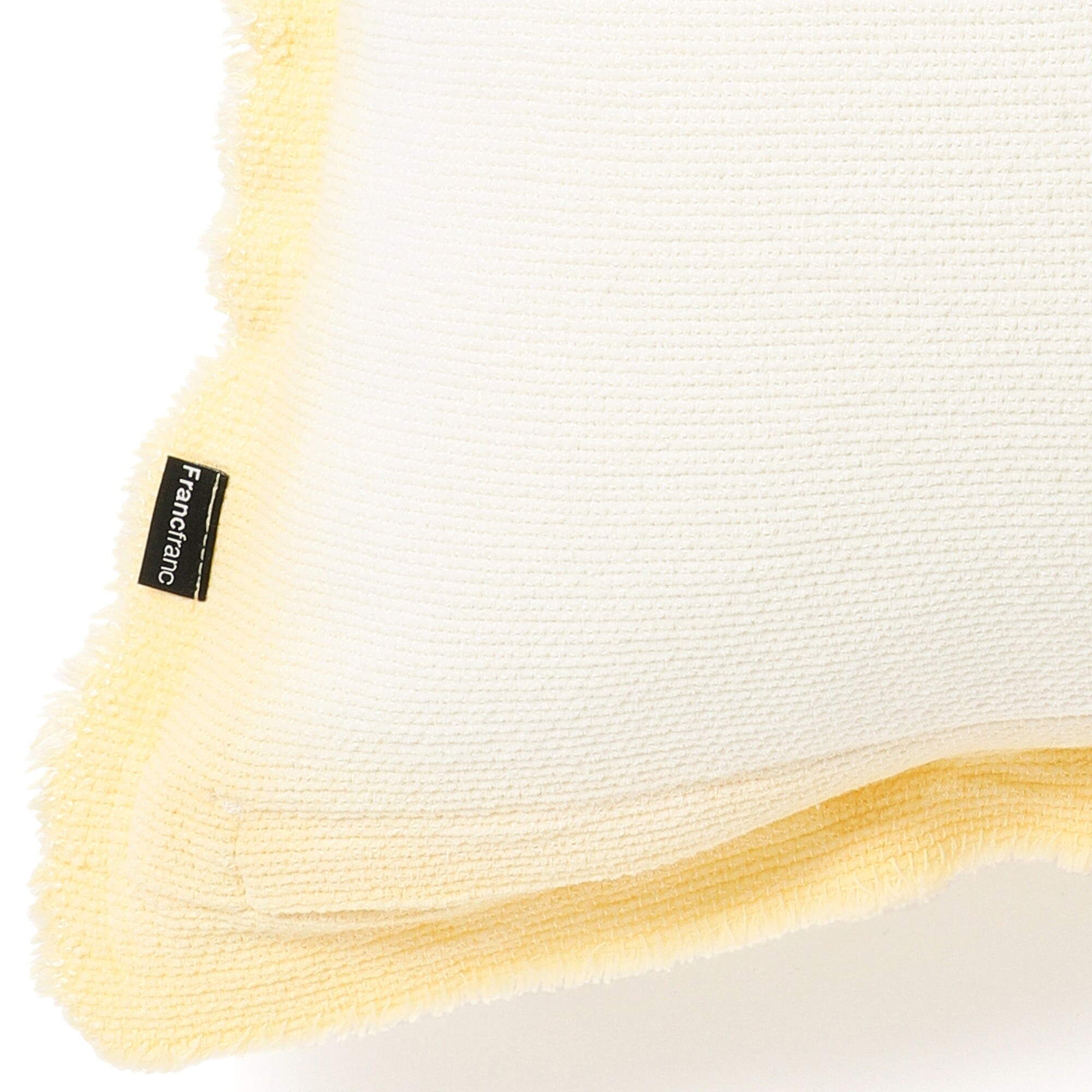 Gardation Fringe Cushion Cover 18x18 Inches Yellow - Bohemian Home Decor for Sofa, Bed & Living Room