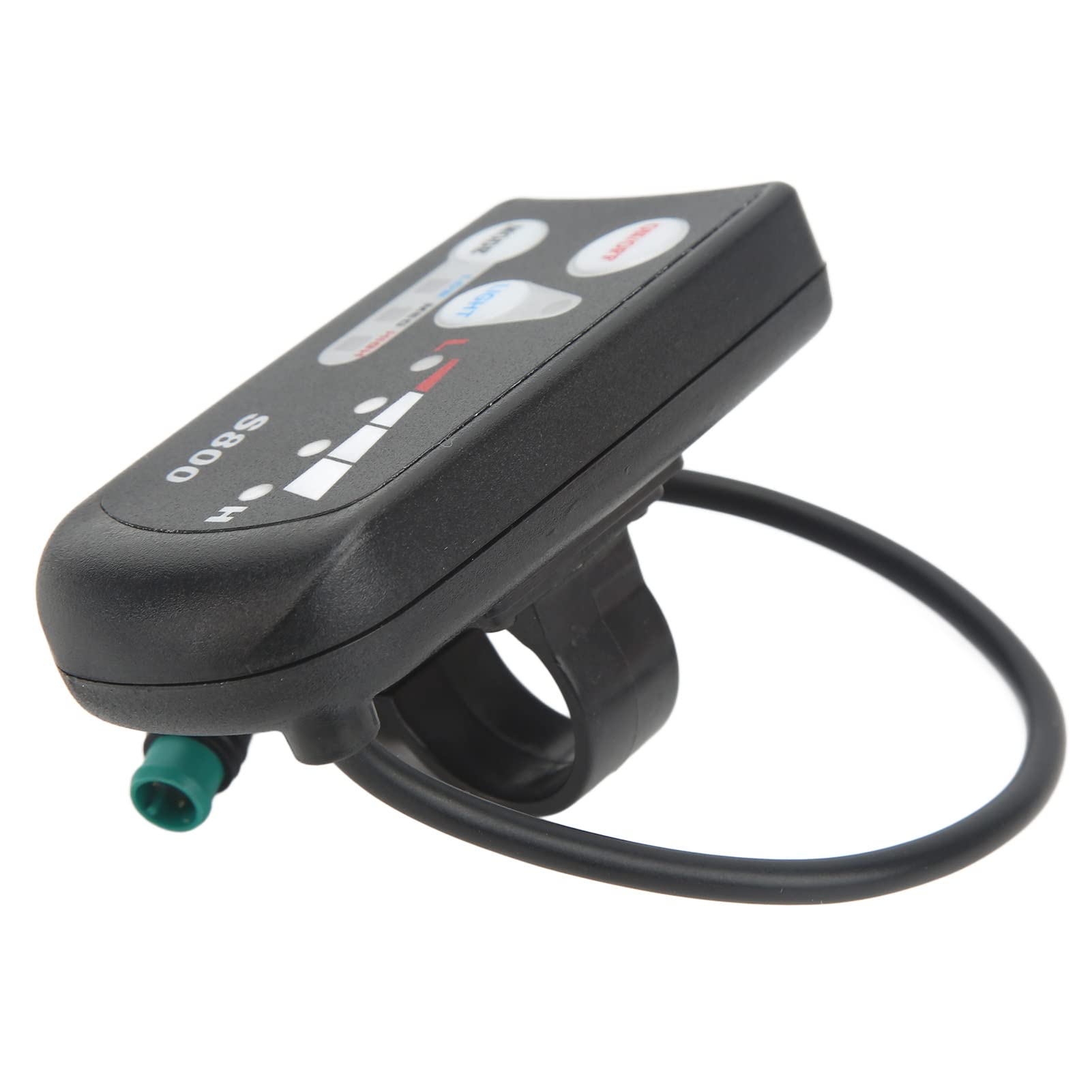 36V 48V Waterproof Electric Bike LED Display Meter - Multifunctional Digital Scooter S800 Display with Connector | Perfect for E-Bikes & Electric Scooters | Commuting, Leisure Riding & Outdoor Adventures