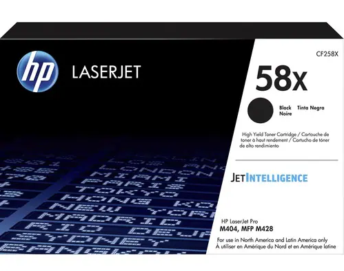 HP 58X High Yield Black Toner Cartridge - Compatible with HP LaserJet Printers | Office & Home Printing Supplies | Perfect for Business Documents & School Projects