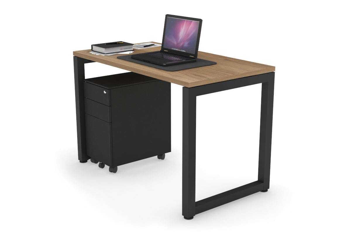 Quadro Loop Legs Office Desk - 1000L x 600W Modern Workstation for Home & Office - Perfect for Remote Work, Study & Small Spaces