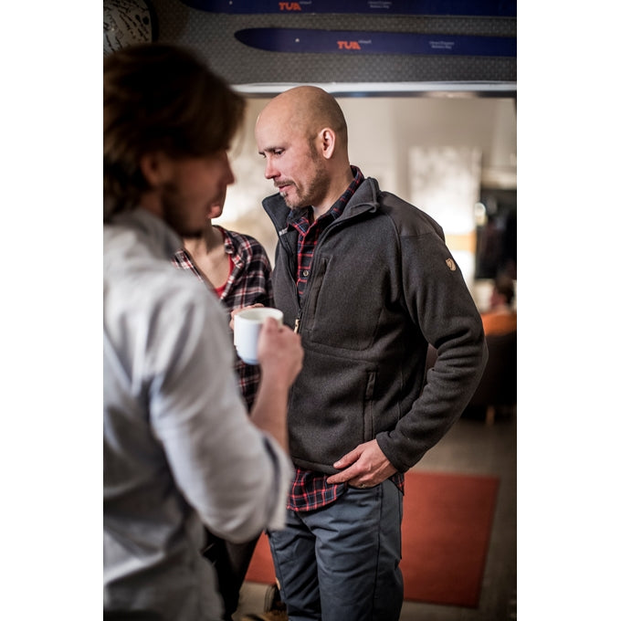 Men's Buck Fleece Jacket F81328 - Warm & Comfortable Outdoor Wear for Hiking, Camping, and Casual Use
