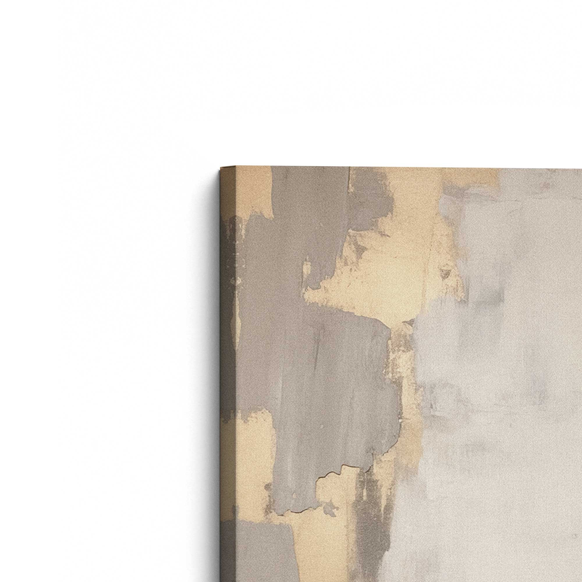 Golden Haze II Canvas Wall Art Print - Modern Abstract Painting for Living Room, Bedroom & Office Decor