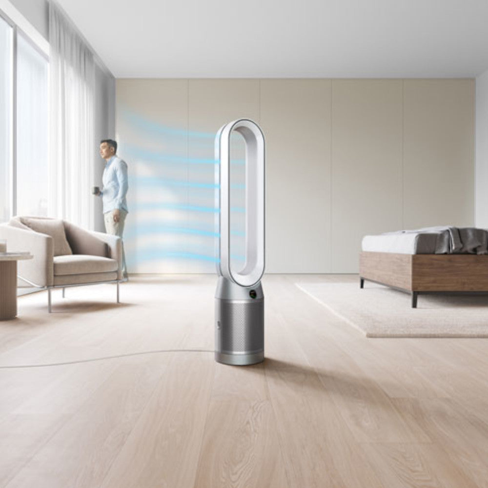 Refurbished Dyson TP7A Air Purifier & Fan - Auto-React Technology, 1 Year Warranty | Perfect for Bedroom, Office & Allergy Relief