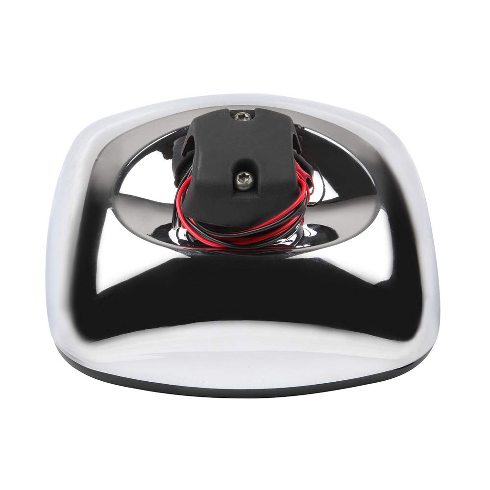 Heated Chrome Truck Hood Mirror for Freightliner M2 100/106/112/114SD (2003-2017) | Durable Car Side Mirror with Lower Lens | Perfect for Long-Haul Trucking & Winter Driving Conditions