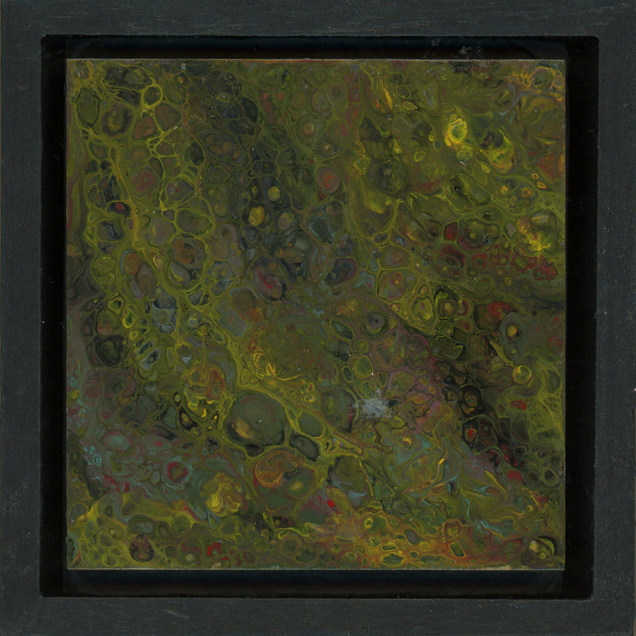Anthony Ciambella: Framed 4x4 Acrylic on Panel Painting - Perfect for Home Decor, Office Art & Gift Giving