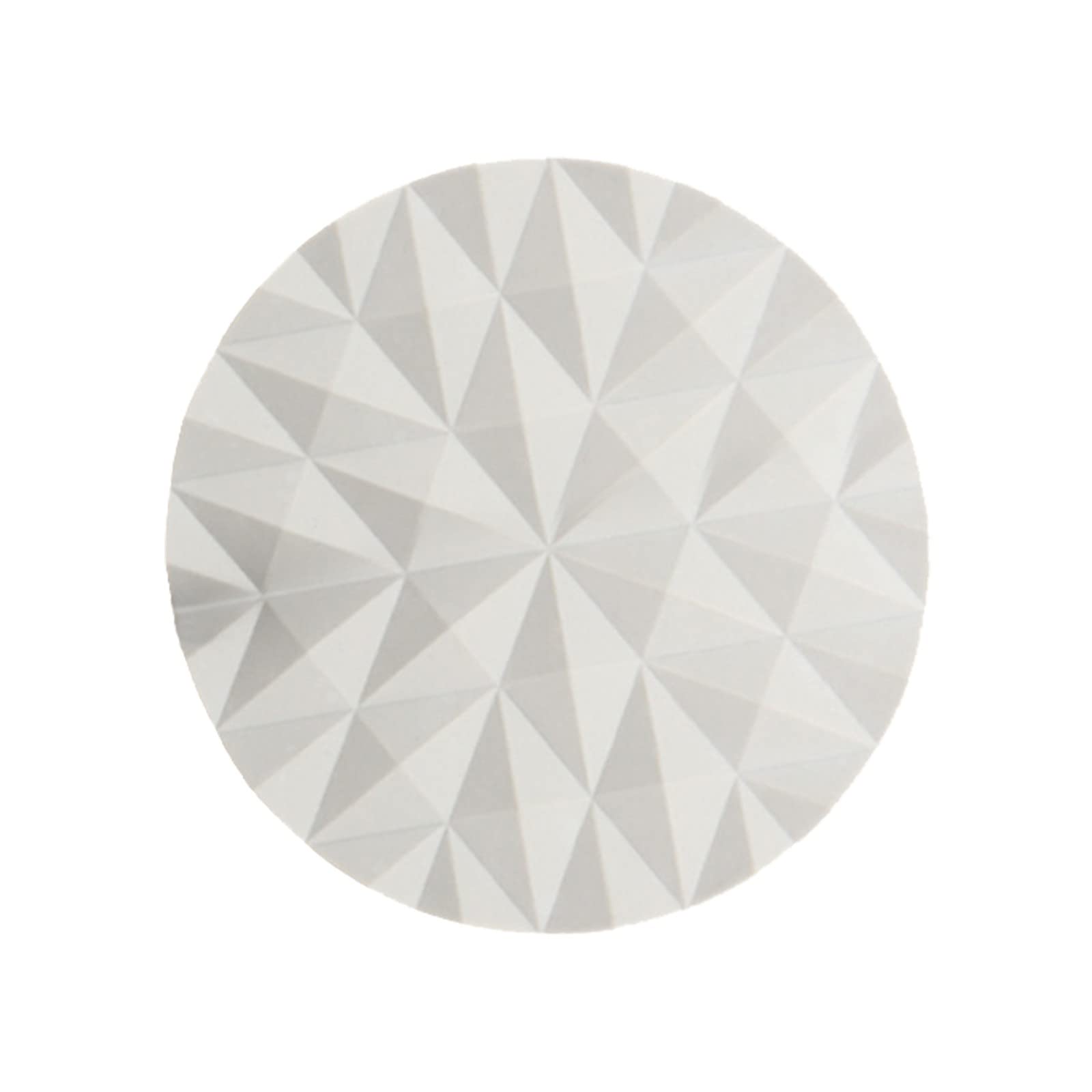 Zerlibeaful Heat Resistant Silicone Pot Holder - Triangular Non-Slip Hot Pad for Bowls, Pans & Mugs - White Kitchen Trivet for Dining Table, Countertop & Outdoor BBQ (One Size) - Perfect for Cooking, Serving & Protecting Surfaces from Heat Damage