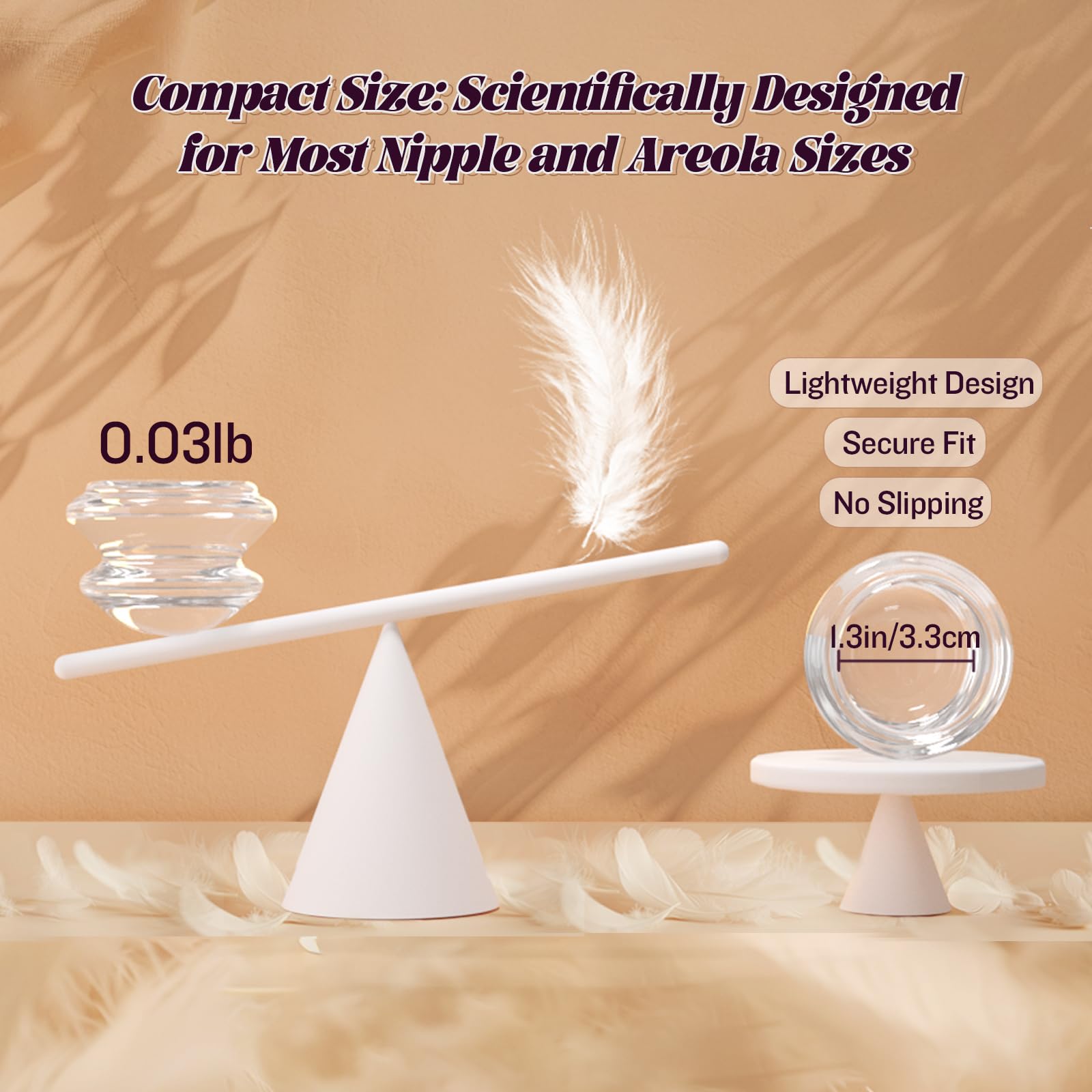 Transparent Silicone Nipple Suckers & Clamps - BDSM Sex Toys for Women & Couples, Pleasure Enhancement & Nipple Stimulation Device by Healexcer - Perfect for Sensual Play, Adult Intimacy & Spicing Up Your Sex Life