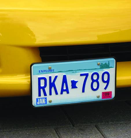 Show N Go Retractable License Plate Holder - Easy Hide & Display for Cars & Trucks | Perfect for Car Shows, Off-Roading & Parking Protection