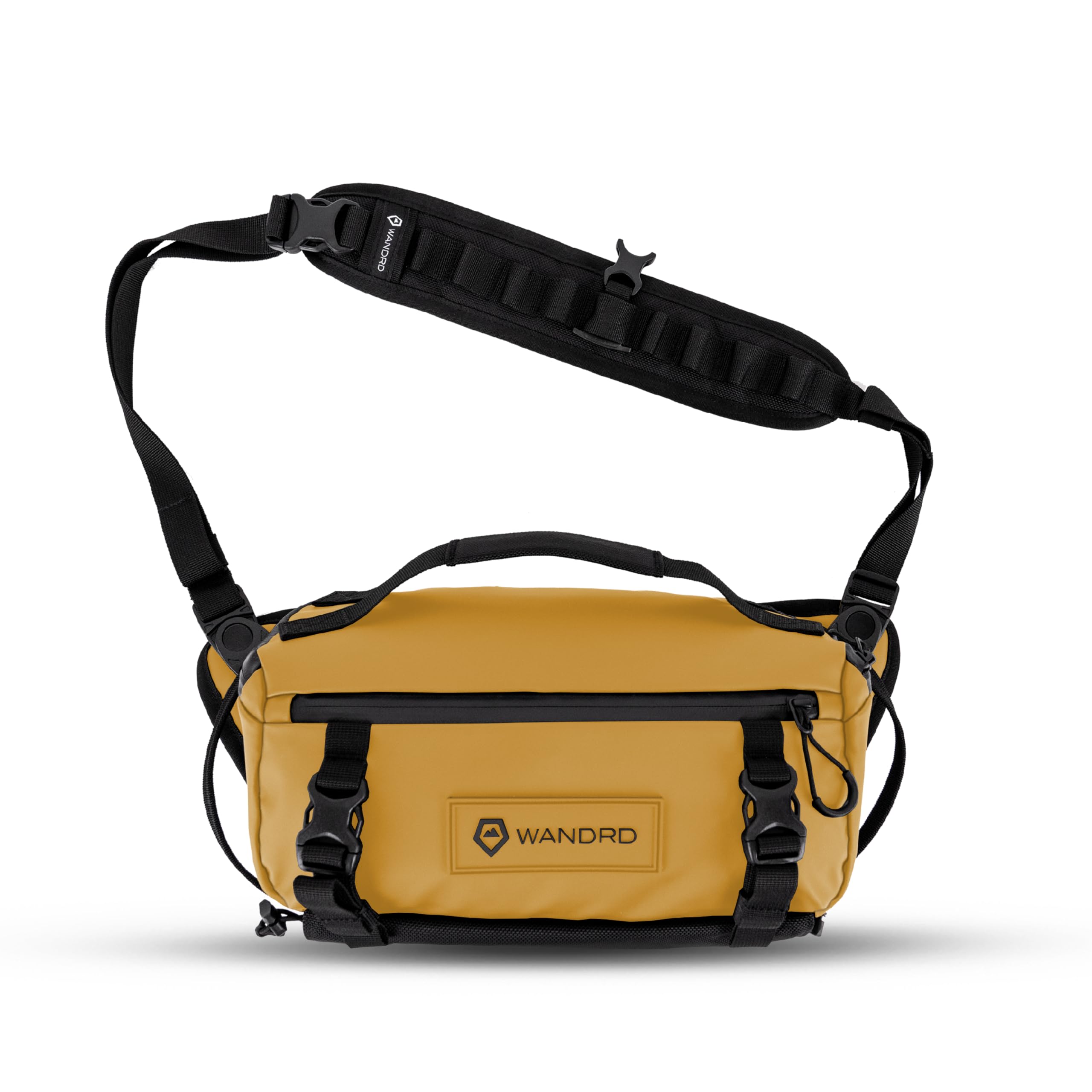 WANDRD ROGUE 6L Sling Camera Bag - Waterproof Crossbody Messenger Bag for DSLR & Mirrorless Cameras - Travel & Everyday Photography Accessory (Dallol Yellow)