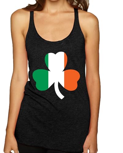 Vintage Black-irishflagshamrock