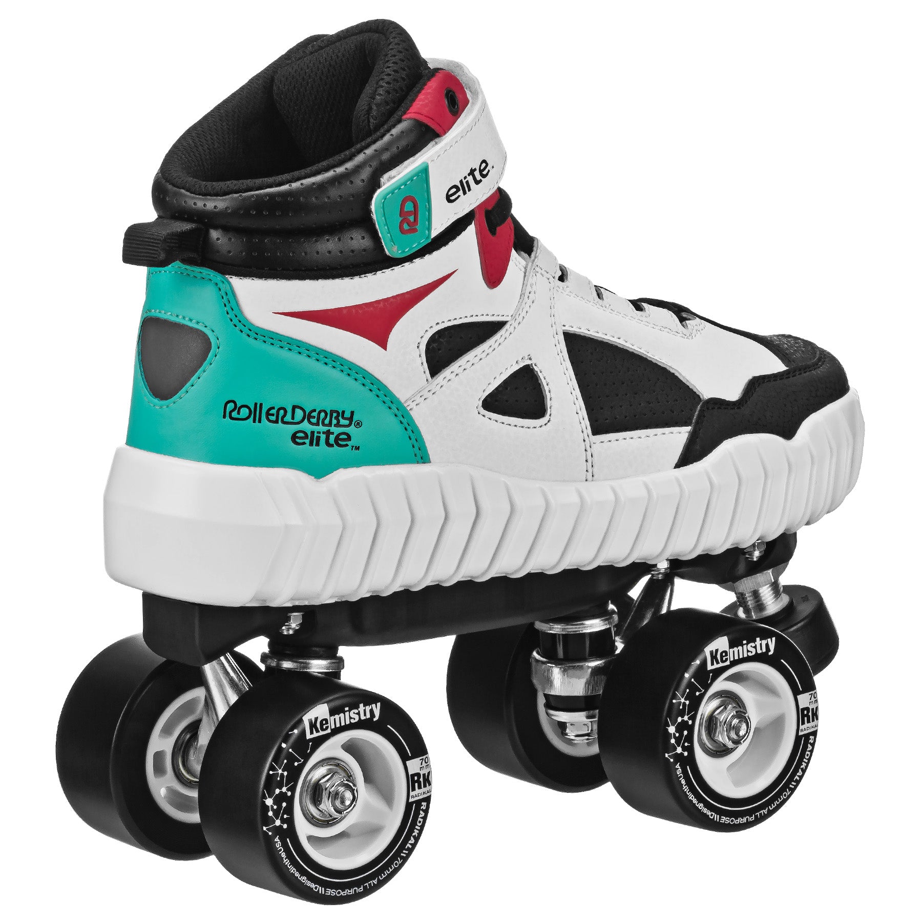 Glidr Sneaker Roller Skates for Women & Men - Comfortable Quad Skates with Adjustable Toe Stops - Perfect for Indoor & Outdoor Roller Skating, Rink, Park, and Fitness