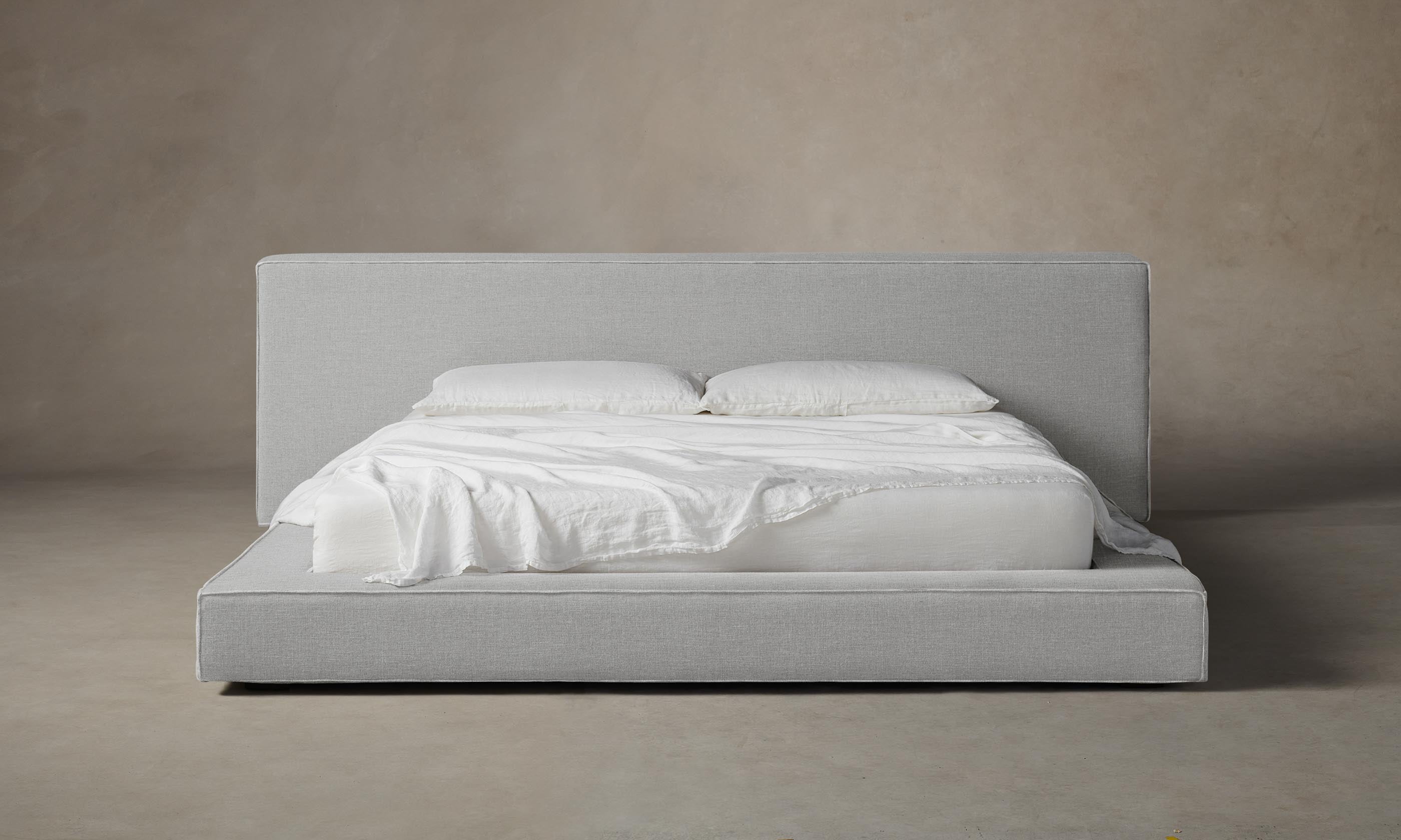 The Eldridge Bed - Premium Performance Linen Weave Cloud Mattress for Ultimate Comfort | Perfect for Master Bedrooms, Guest Rooms & Luxury Apartments