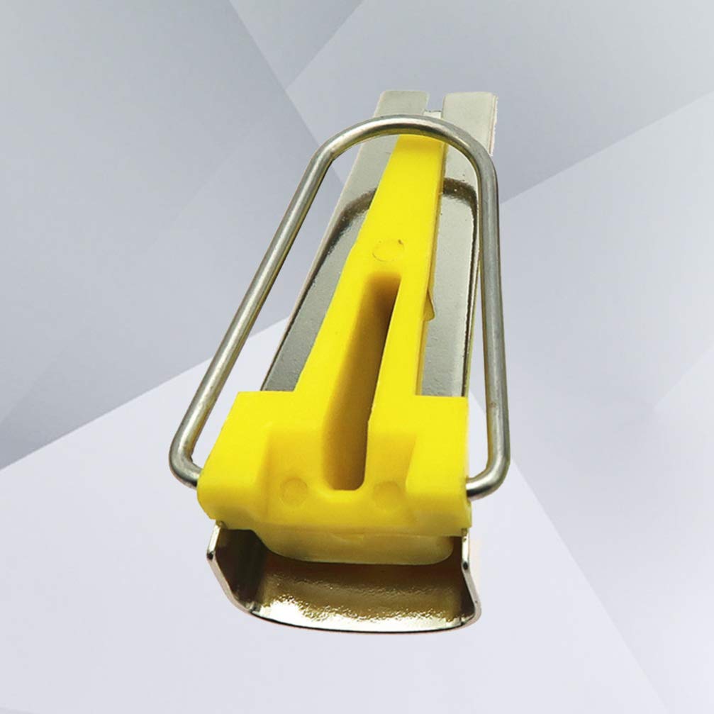 Cabilock Bias Tape Maker - Sewing & Quilting Tool for Fabric Binding, DIY Crafts & Arts (Yellow) | Perfect for Dressmaking, Quilting & DIY Projects