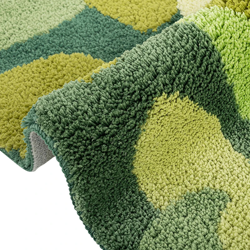 Handmade Nature-Inspired Tufted Runner Rug - Soft & Durable for Hallways, Bedrooms & Entryways | Eco-Friendly Home Decor