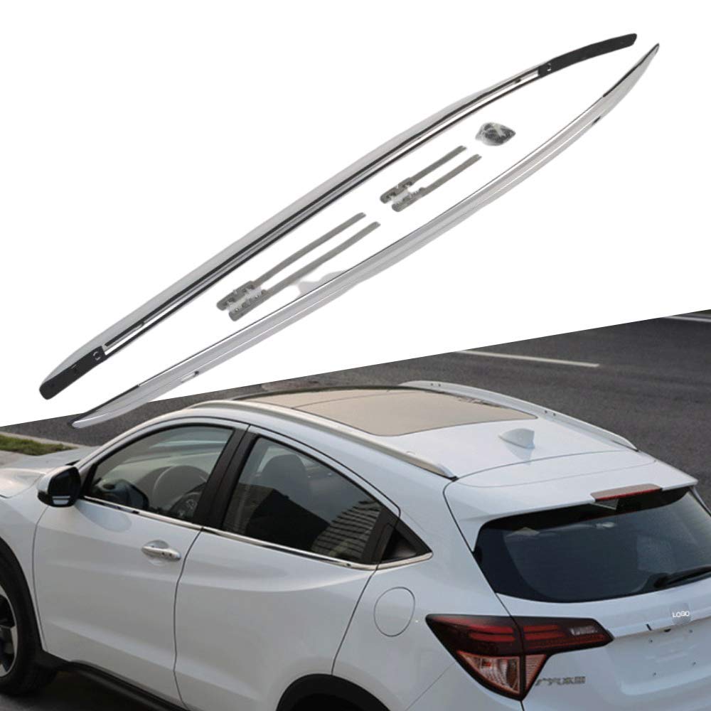 Universal Roof Rack Cargo Carrier Luggage Bag for 2015-2020 Honda Vezel/HR-V - Heavy Duty Aluminum Cross Bars for SUV Travel & Outdoor Adventures