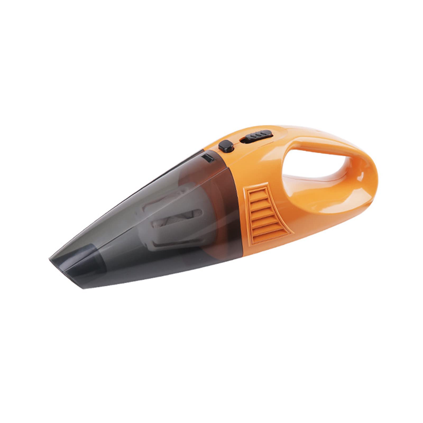 Comigeewa Portable Handheld Wireless Car Vacuum Cleaner - 15000PA Strong Suction, Rechargeable Mini Vacuum for Car, Home, Office - Compact & Lightweight (Orange) | Perfect for Cleaning Car Seats, Pet Hair, Crumbs & Household Dust