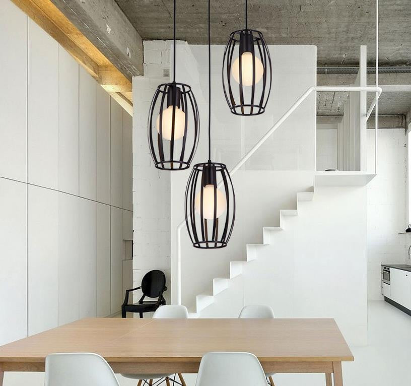 Stylish Geometric Pendant Lights for Modern Home & Office Decor - Perfect for Dining Room, Kitchen Island & Living Room Lighting