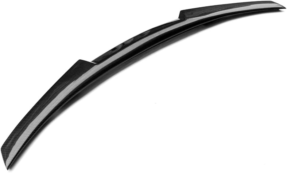 2012-2020 BMW 3 Series F30 & 2014-2016 4 Series F80 Sedan M4 Style Rear Wing Spoiler - Carbon Fiber Trunk Lid Spoiler for Enhanced Aerodynamics & Sporty Look - Perfect for Car Enthusiasts & Street Racing
