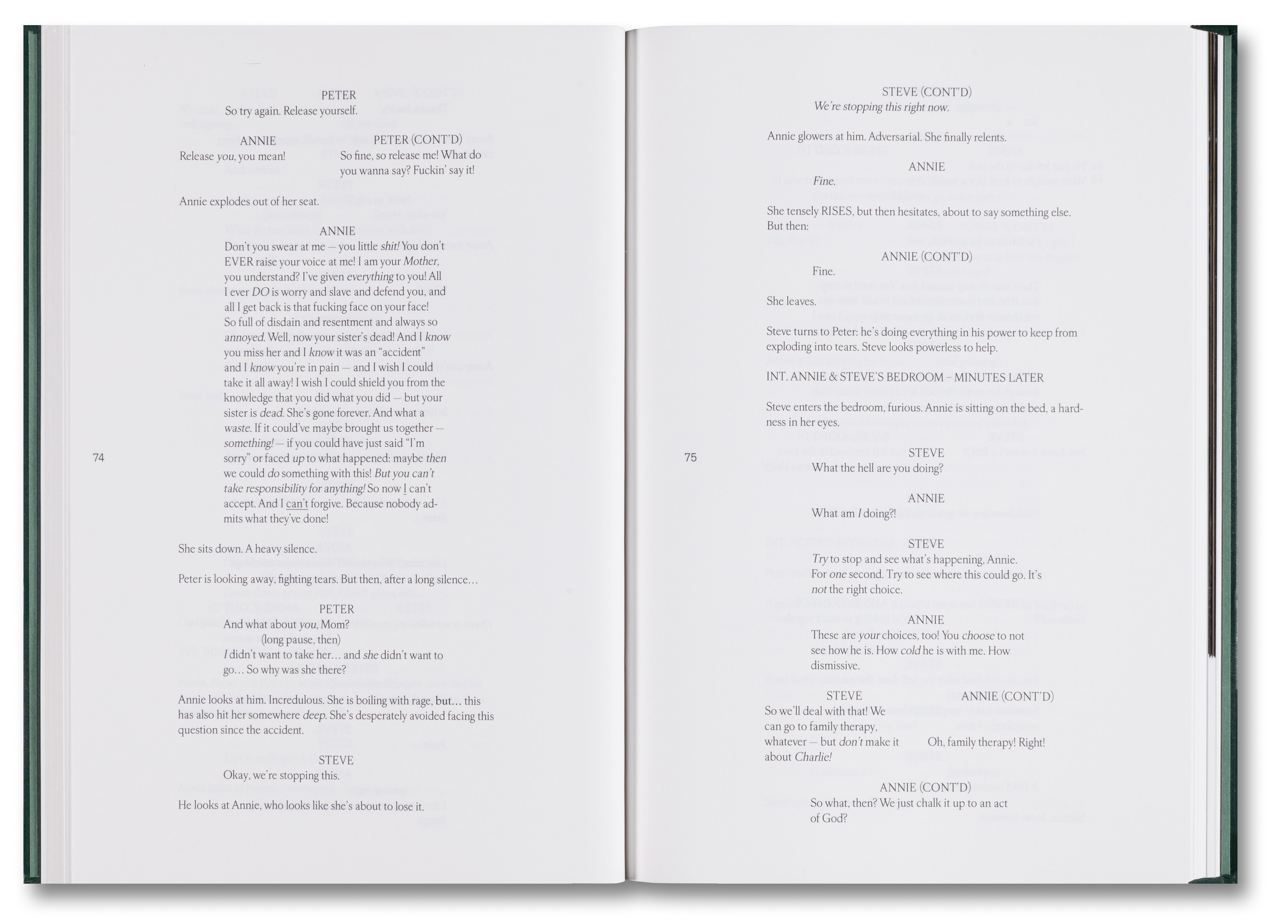 A24: Hereditary Screenplay by Ari Aster - Hardcover Book | Horror Movie Script, Film Collector's Item, Gift for Cinema Lovers | Perfect for Halloween, Movie Nights & Film Studies