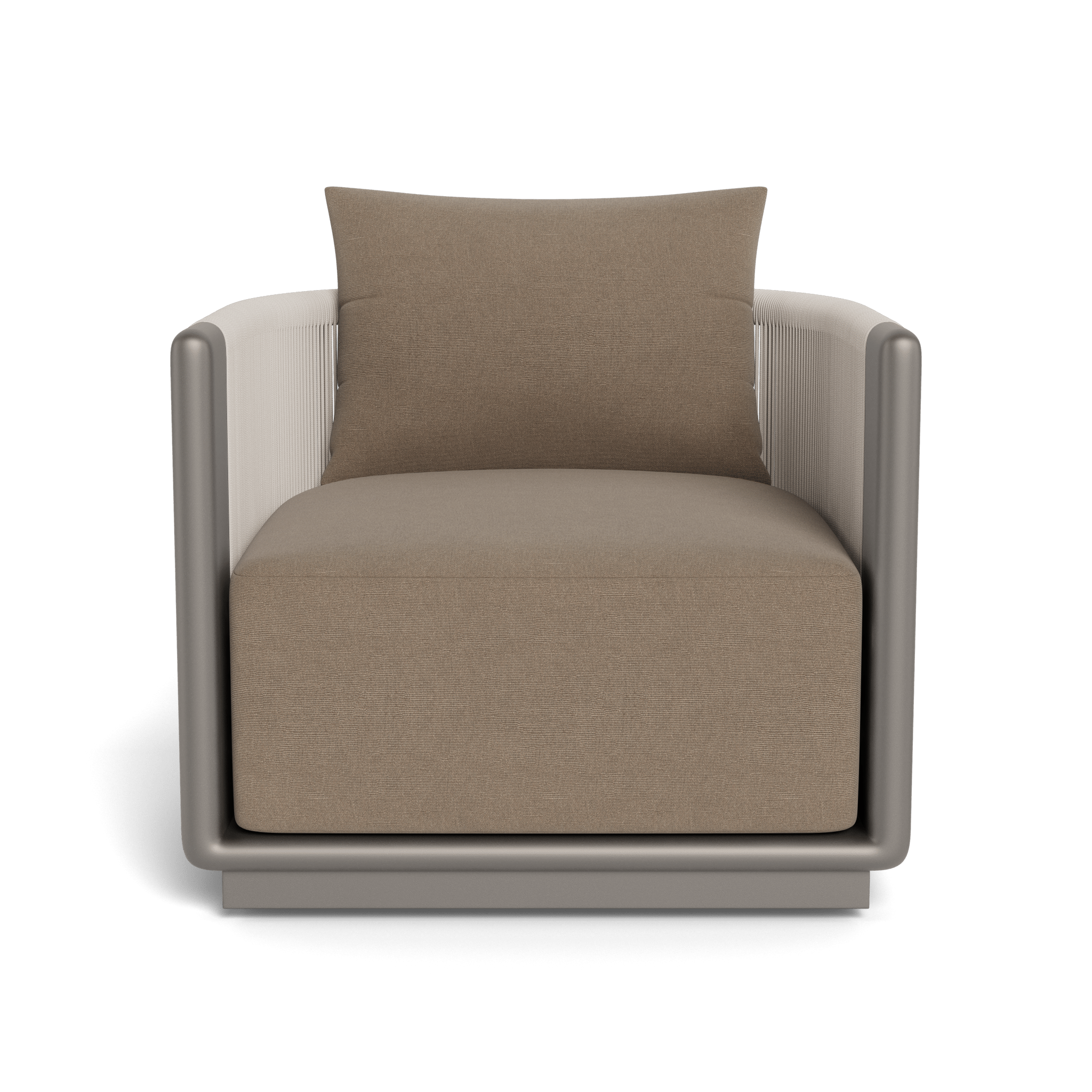 Premium Aluminum Swivel Lounge Chair for Outdoor Patio - Lightweight & Durable Poolside Relaxation - Perfect for Beach, Garden, and Backyard Use