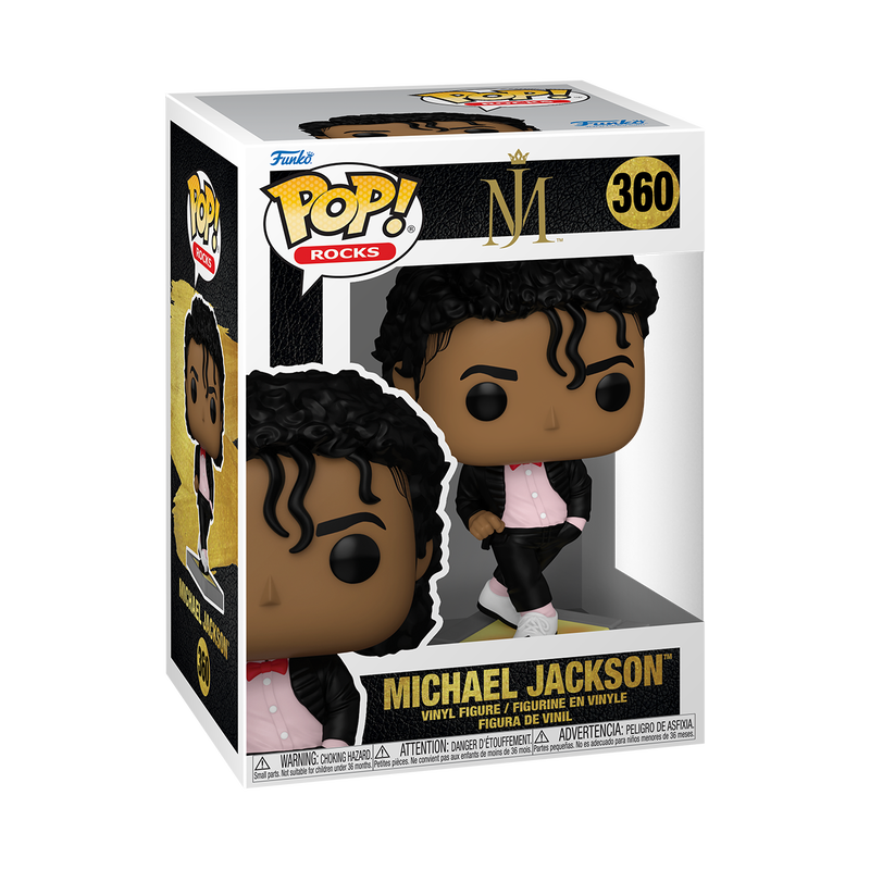Michael Jackson Funko Pop Vinyl Figure - Thriller Edition with Protective Case - Perfect for Collectors, Music Fans & Home Decor