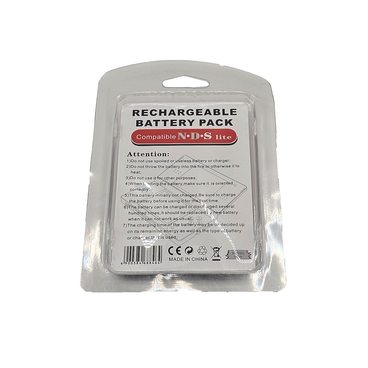 Original Nintendo DS Lite Battery - High Capacity Replacement Battery for Nintendo DS Lite - Perfect for Gaming On The Go and Long Play Sessions