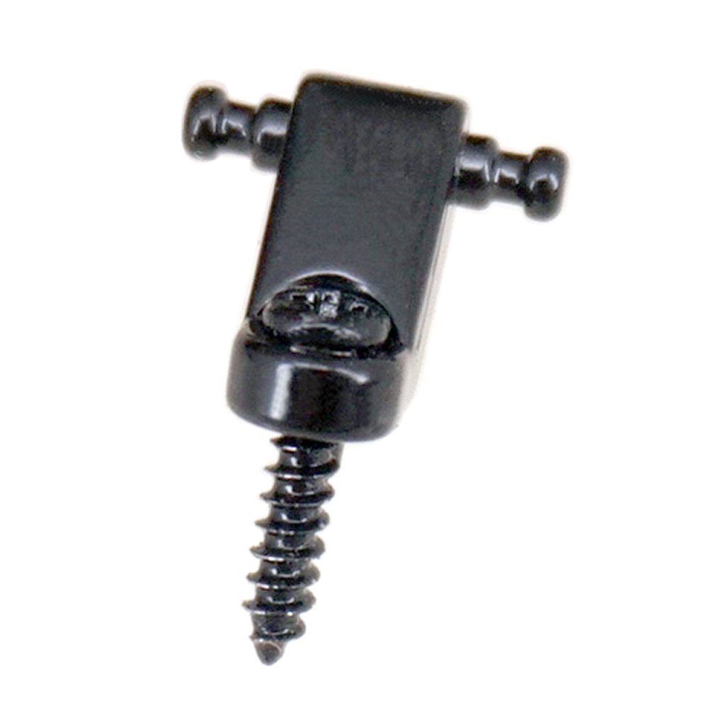 Electric Guitar String Tree Roller Retainer Mounting Guide - Black Replacement Part for Smooth String Action & Tuning Stability | Perfect for Fender Stratocaster, Telecaster & Other Electric Guitars