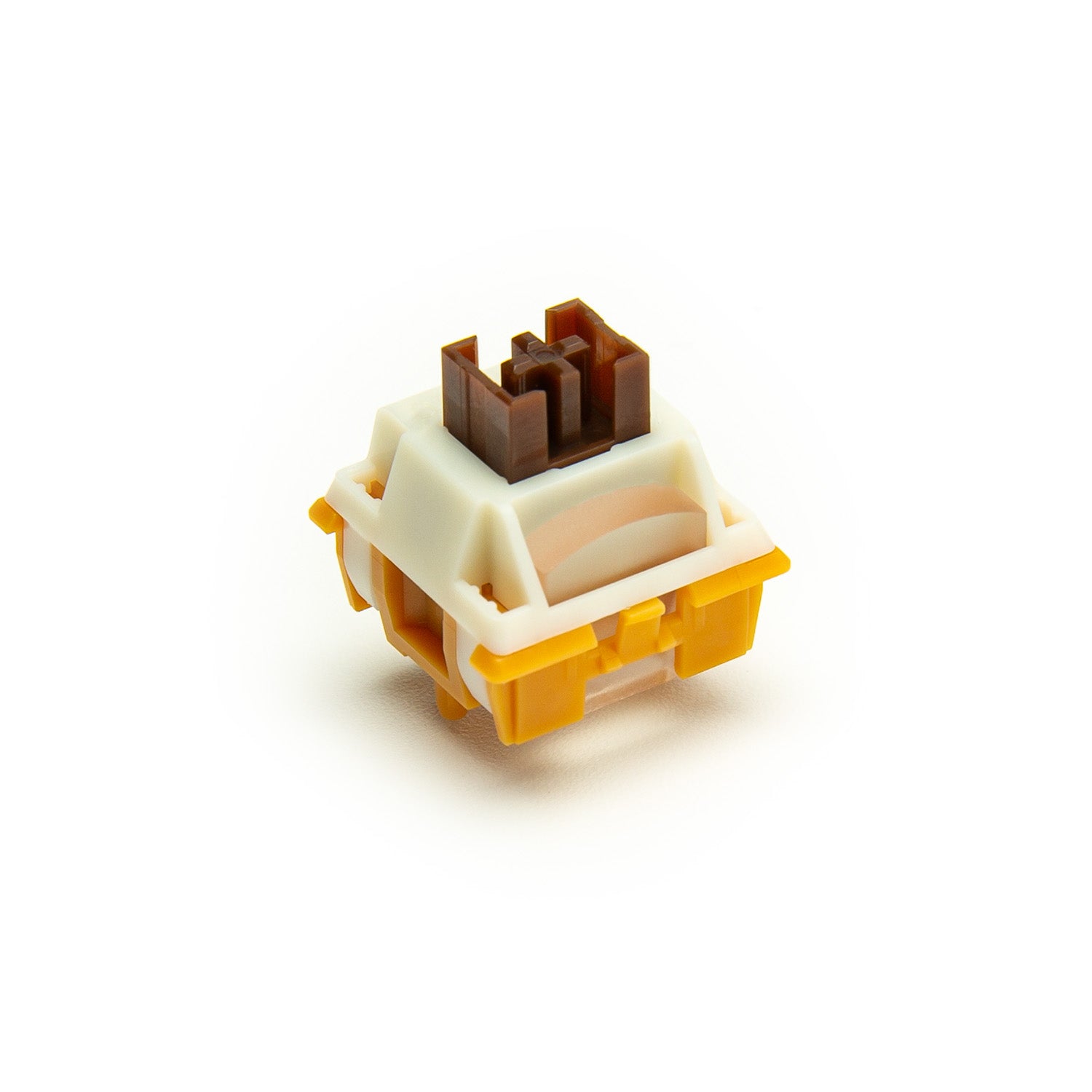 YUNZII Caramel Coffee 5-Pin Silent Linear Mechanical Keyboard Switches - Perfect for Quiet Typing in Offices, Gaming & Programming