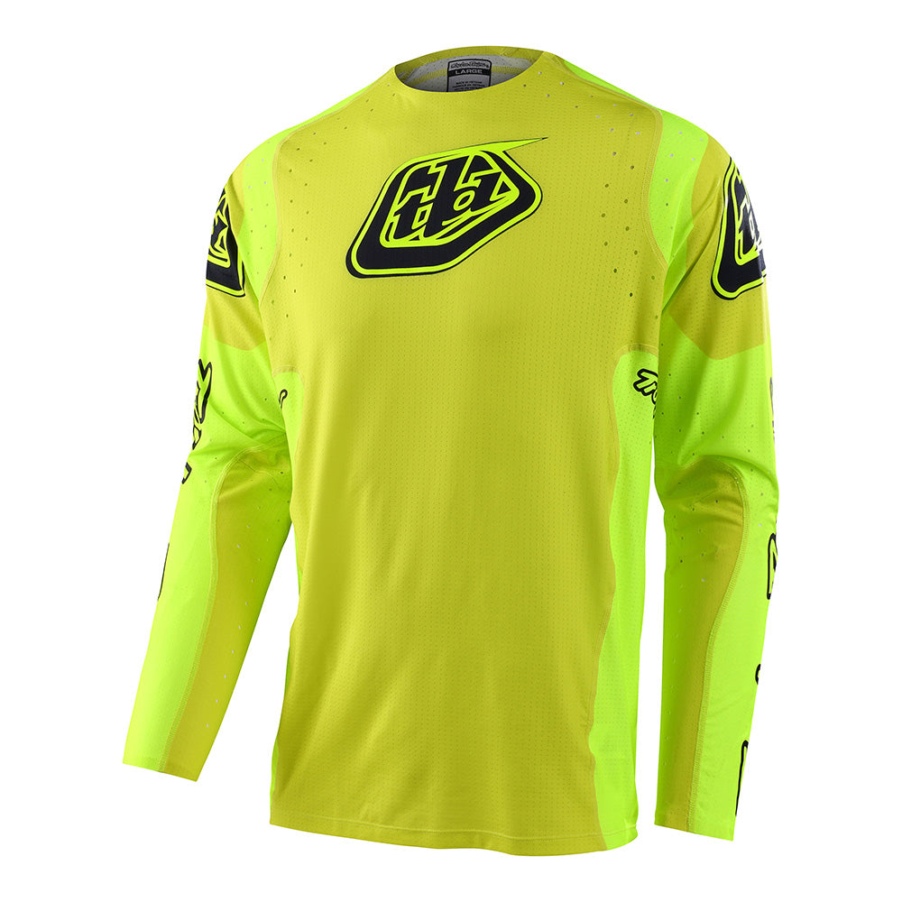 SE Ultra Jersey Sequence Flo Yellow - High-Performance Sports Jersey for Running, Cycling & Training - Lightweight & Breathable Fabric for Active Lifestyles