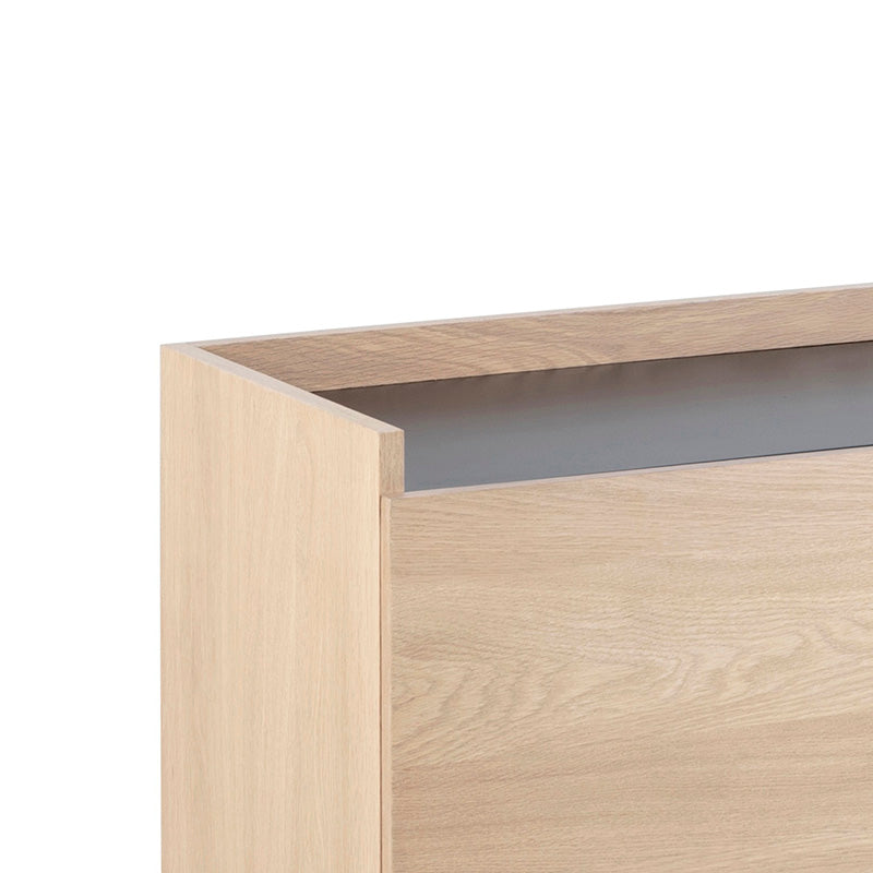 BROGAN 200cm Natural Wood Sideboard Buffet Cabinet for Dining Room - Stylish Storage Solution for Home Decor & Entertaining